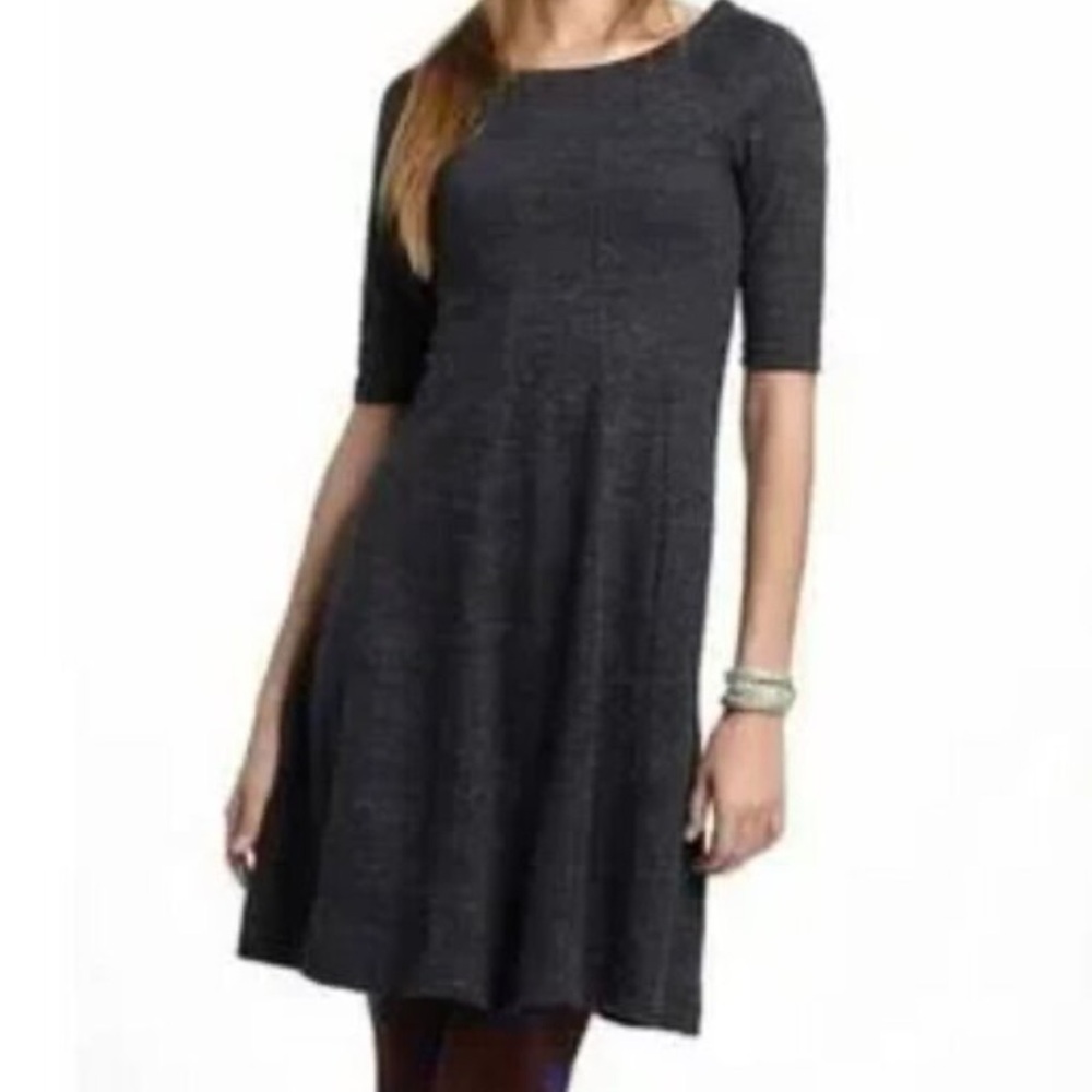 Ganni Winter Jersey Elbow Sleeve Dress